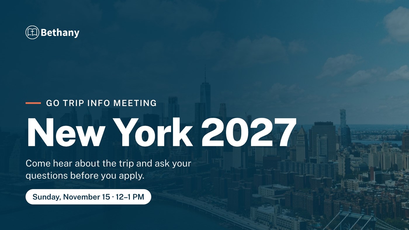 New York 2027 Info Meeting